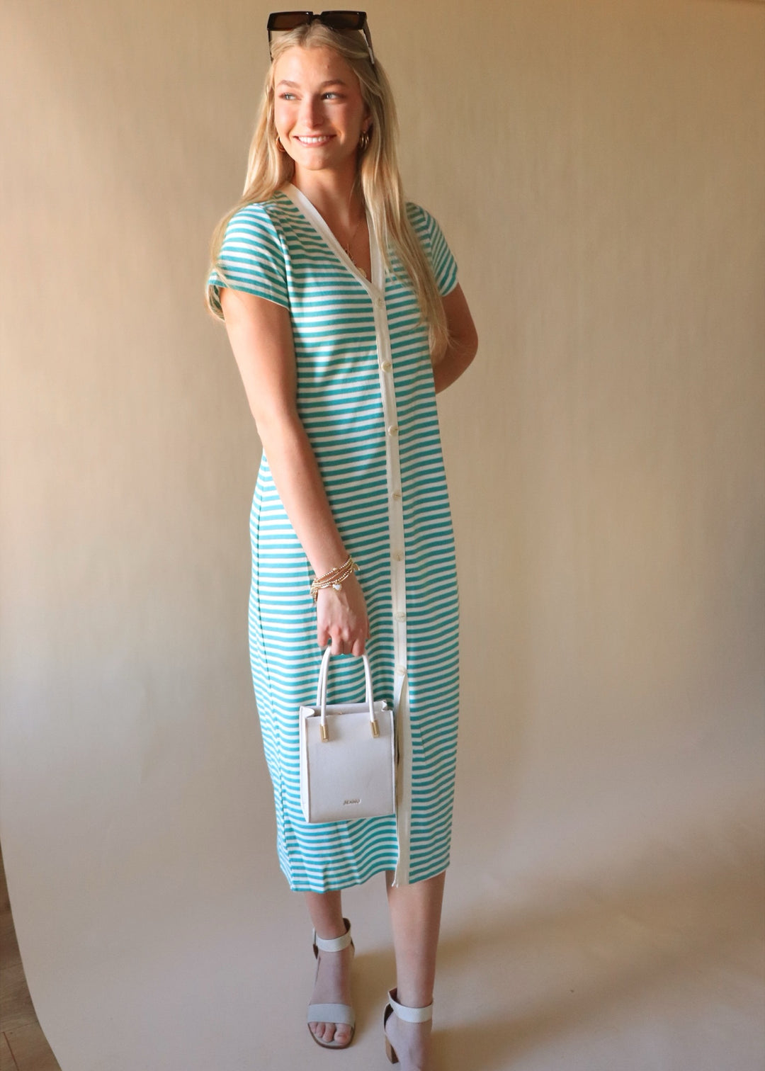 Summer Roads Striped Dress