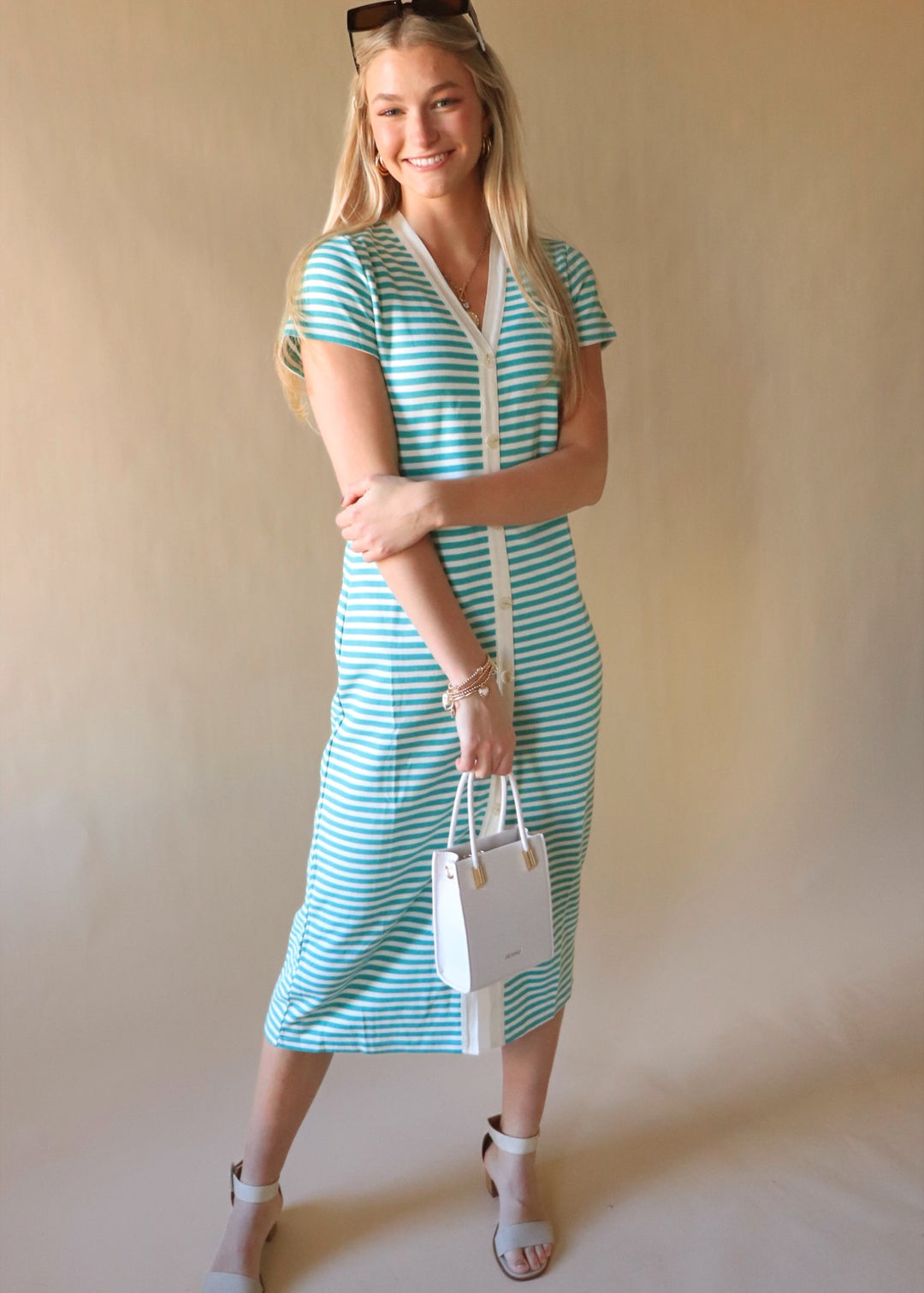 Summer Roads Striped Dress