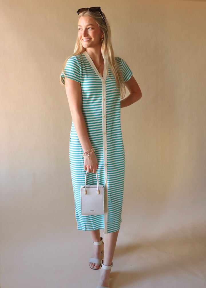 Summer Roads Striped Dress