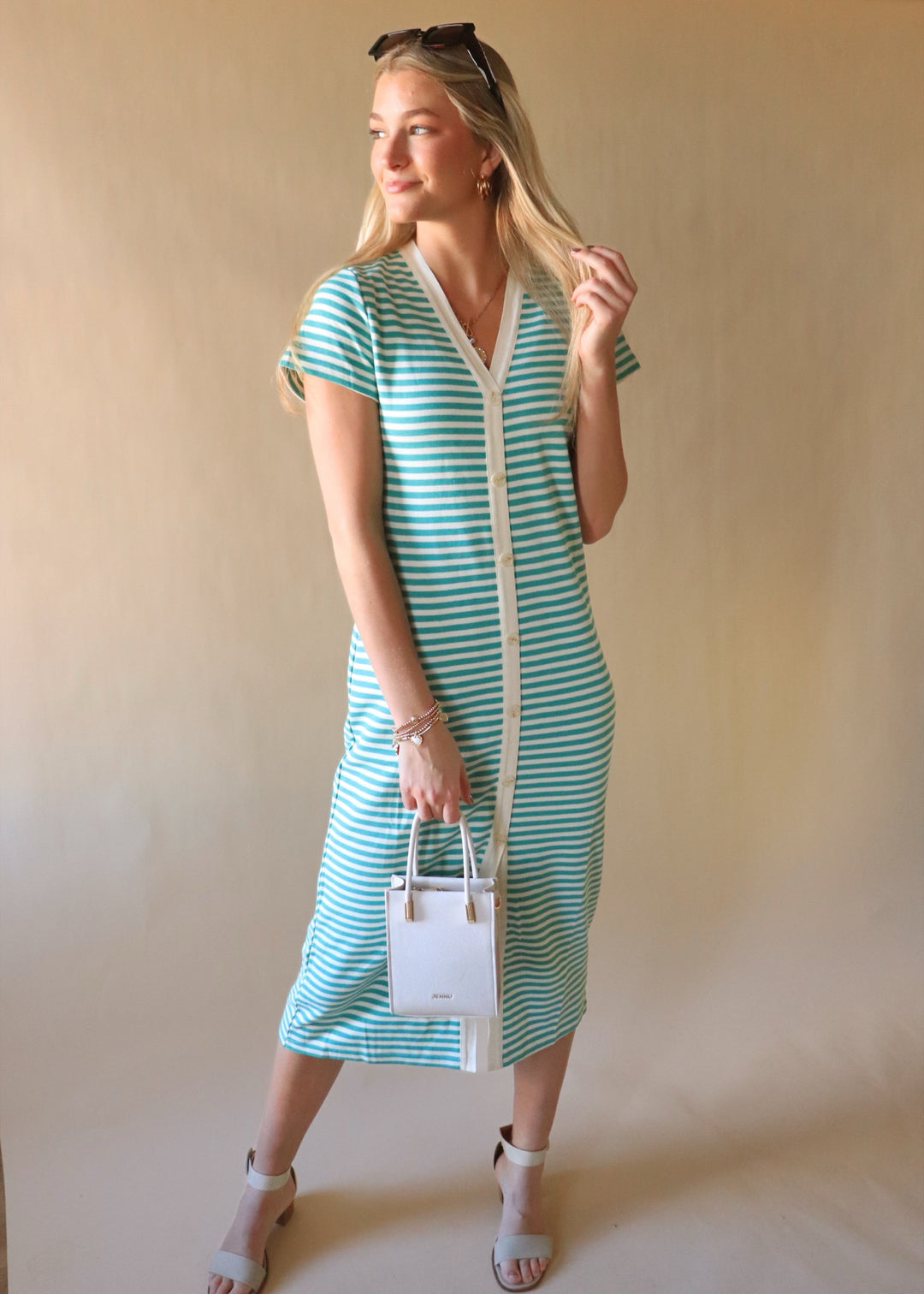 Summer Roads Striped Dress