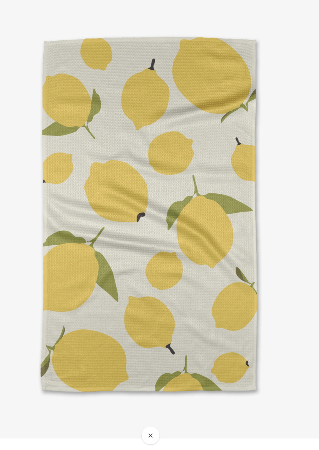 Sunny Lemons Kitchen Tea Towel Tea Towel