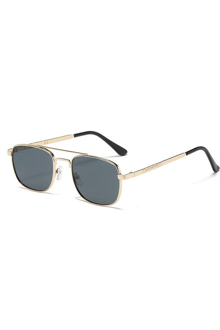 Flat Top Square Frame Sunglasses