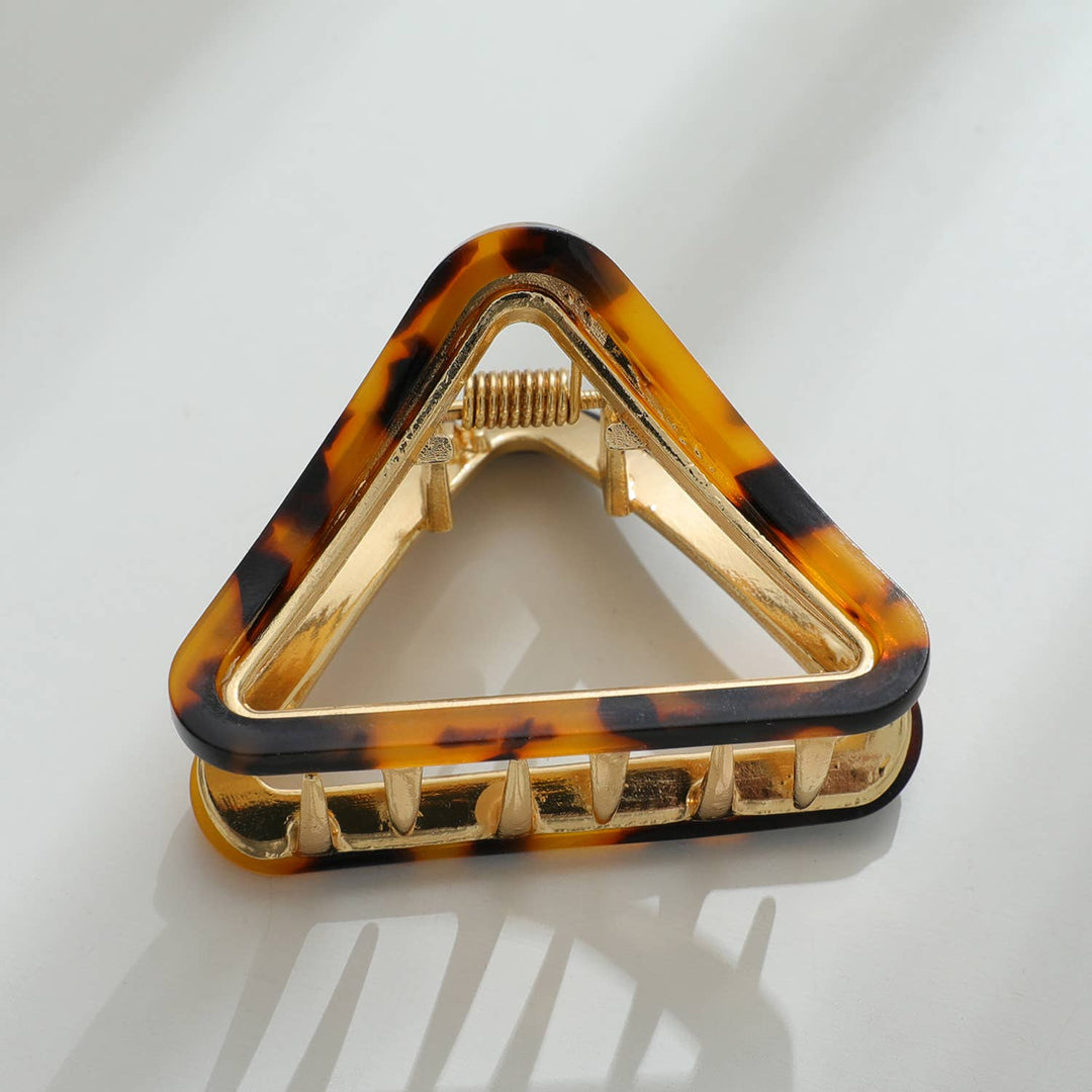 Amelie | Small Metal Triangle Eco-Friendly Claw Clip