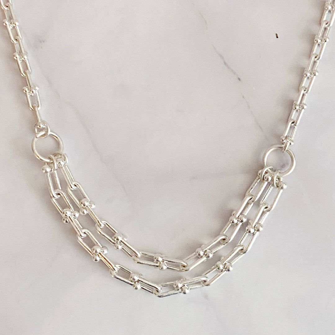 Taylor Unique Link Chain Necklace