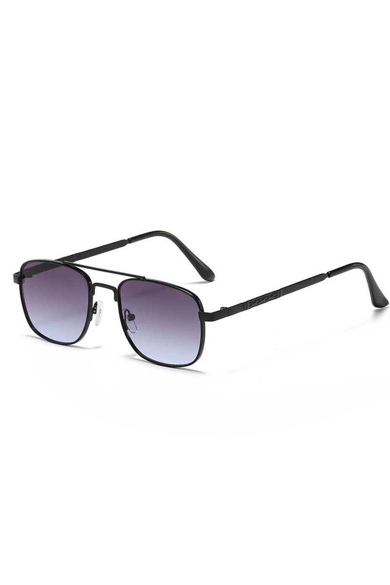 Flat Top Square Frame Sunglasses