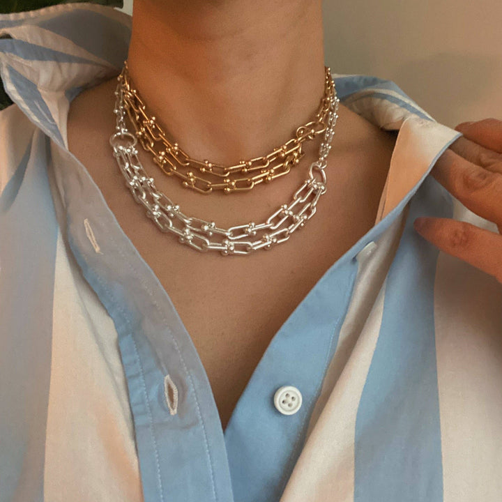 Taylor Unique Link Chain Necklace