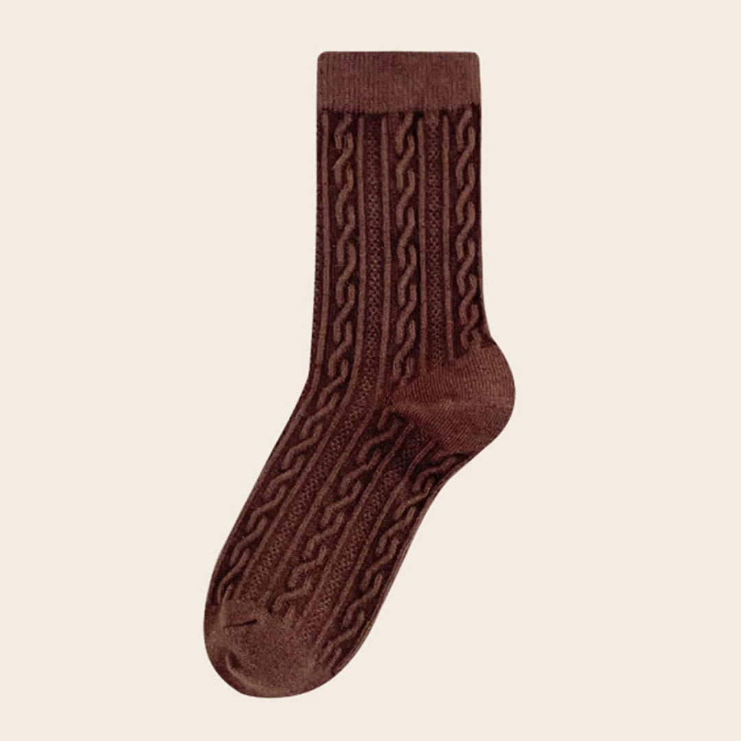 Winter Cashmere Socks in  Light Coffee