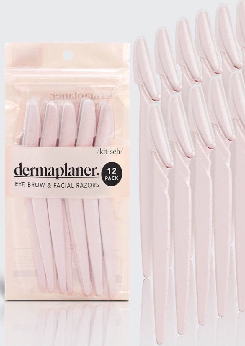 Eco-Friendly Dermaplaner 12 pack- Blush